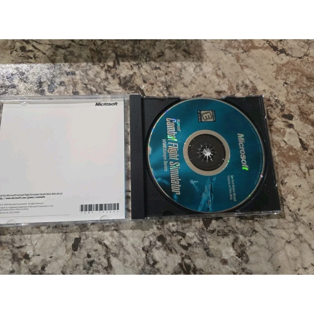 Microsoft Combat Flight Simulator: WWII Europe Series  - European... PC Game1998